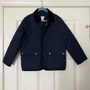 Crewcuts Navy Quilted Barn Jacket for Boys